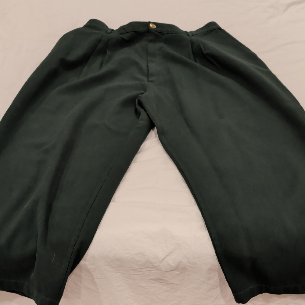 Big Bud Press Women's Dark Green Flare Pants